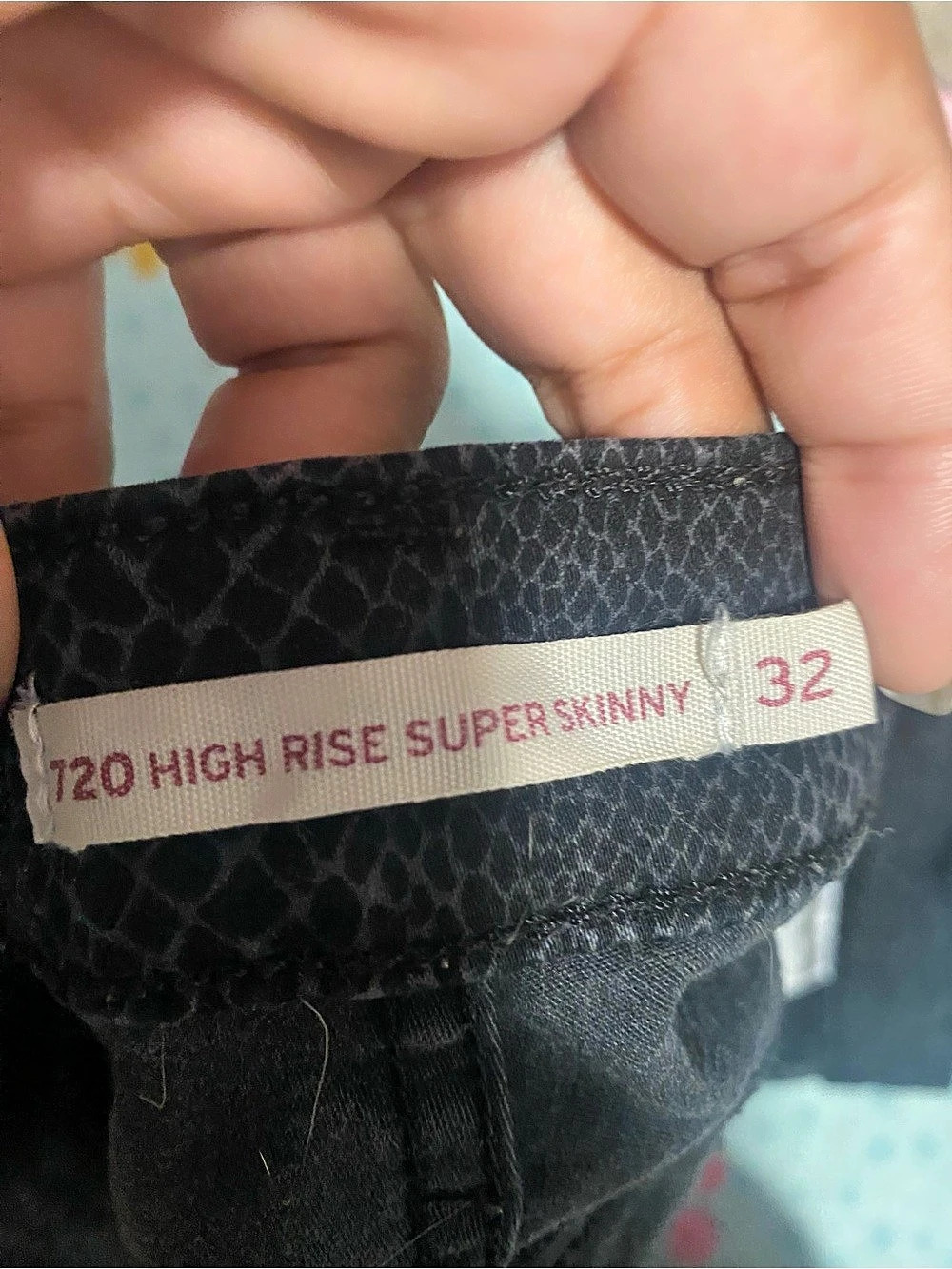 High Rise Black Jean Shorts - Picture 3 of 4